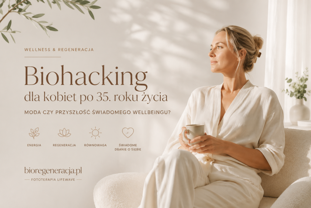 Biohacking dla kobiet po 35. roku życia — moda czy przyszłość świadomego wellbeingu?